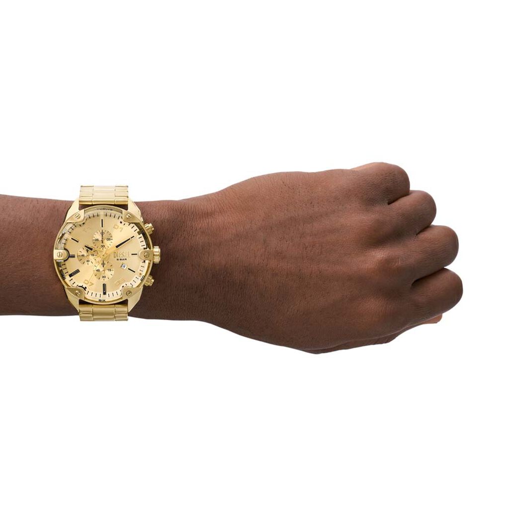 Montre Diesel Spiked Doré - Montres Homme | Histoire d’Or