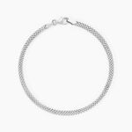 Bracelet Christine Argent Blanc - Bracelets cha&icirc;ne Femme | Histoire d&rsquo;Or