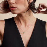 Collier Under The Sea Or Jaune Turquoise - Colliers Femme | Histoire d&rsquo;Or