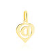 Pendentif Eudocie Coeur Lettre Or Jaune - Pendentifs Famille | Histoire d’Or