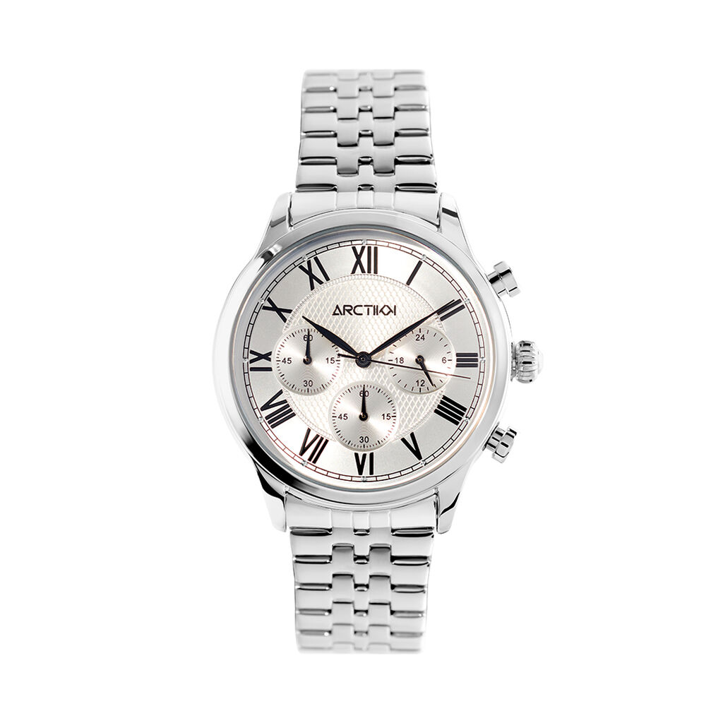 Montre Arctik Citadine Argent&eacute; - Montres Homme | Histoire d&rsquo;Or