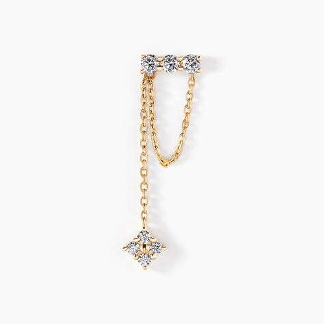 Bijou D'oreille Unitaire Costica Or Jaune Oxyde De Zirconium - Ear cuffs Femme | Histoire d’Or