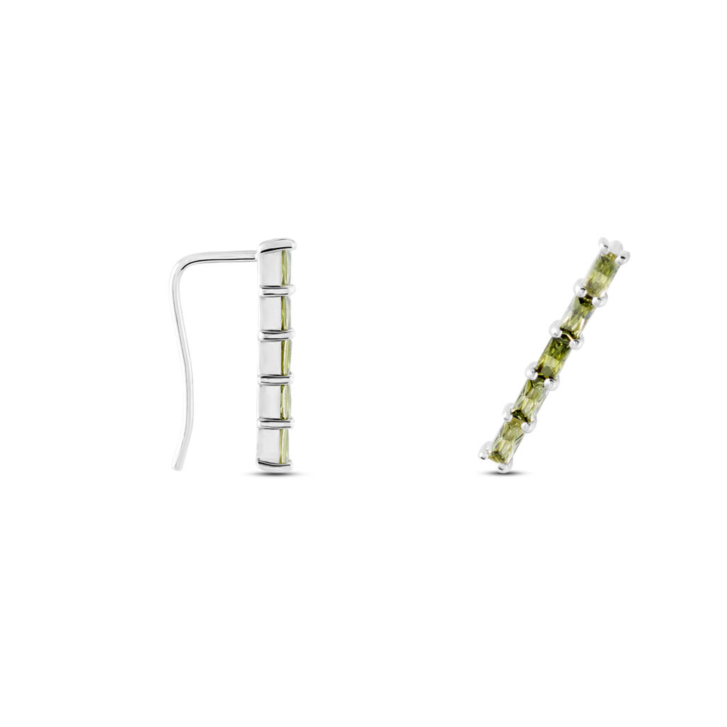 Bijoux D'oreilles Alexander Argent Blanc Oxyde De Zirconium - Boucles d'oreilles fantaisie Femme | Histoire d’Or