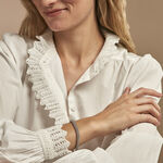 Bracelet Nahila Argent Blanc - Bracelets cha&icirc;ne Femme | Histoire d&rsquo;Or