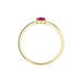 Bague Lissounia Or Jaune Rubis - Bagues solitaires Femme | Histoire d’Or