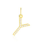 Pendentif Lettre Y Or Jaune Oxyde - Pendentifs Famille | Histoire d&rsquo;Or