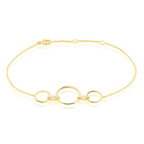 Bracelet Andrina Or Jaune Diamant - Bracelets Femme | Histoire d&rsquo;Or
