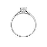 Bague Solitaire Veronika Or Blanc Diamant - Bagues solitaires Femme | Histoire d&rsquo;Or