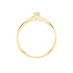 Bague Solitaire One Or Jaune Diamant - Bagues solitaires Femme | Histoire d&rsquo;Or