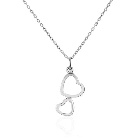 Collier Estina Argent Blanc - Colliers fantaisie Femme | Histoire d’Or
