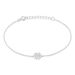 Bracelet Fortunata Argent Blanc Oxyde De Zirconium - Bracelets Femme | Histoire d’Or