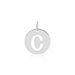 Pendentif Elio C Argent Blanc - Pendentifs Famille | Histoire d’Or
