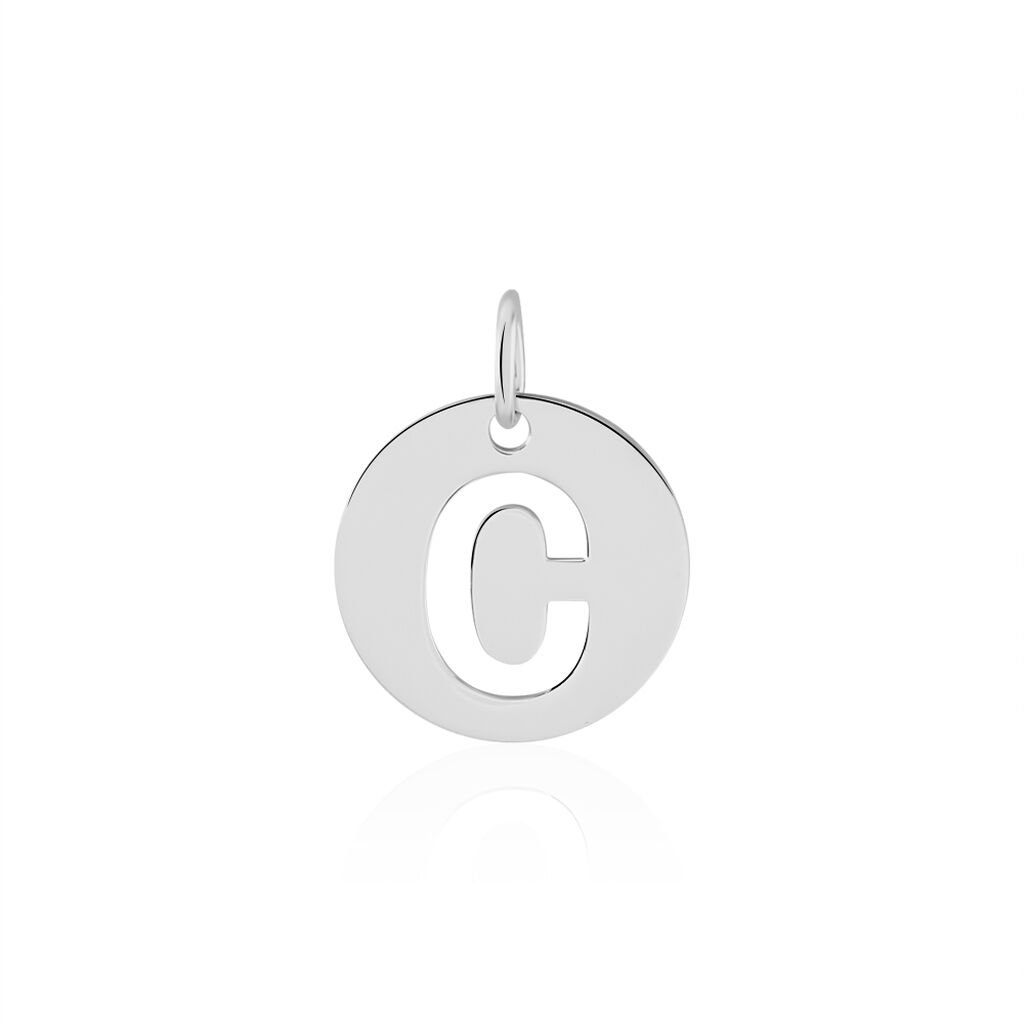Pendentif Elio C Argent Blanc - Pendentifs Famille | Histoire d’Or