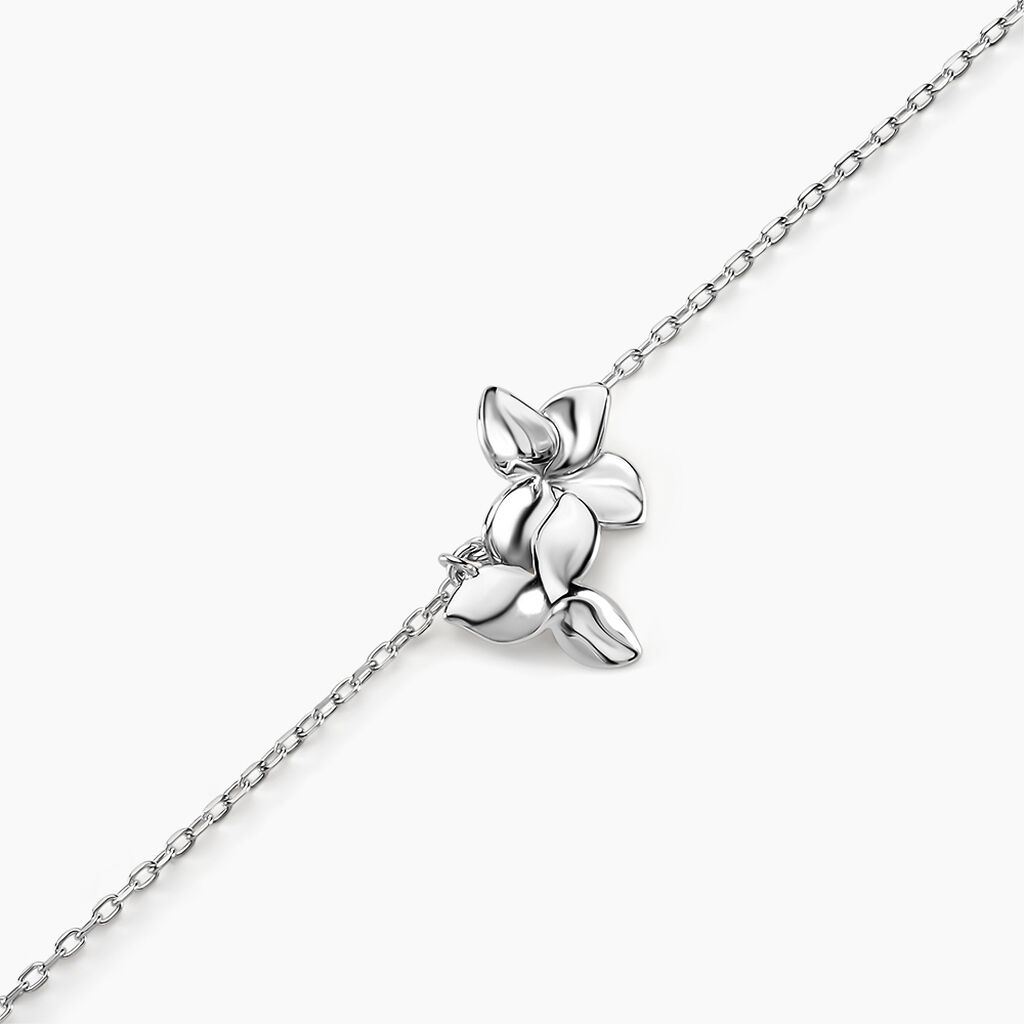 Bracelet Narcisse Dream Argent Blanc - Bracelets Femme | Histoire d’Or