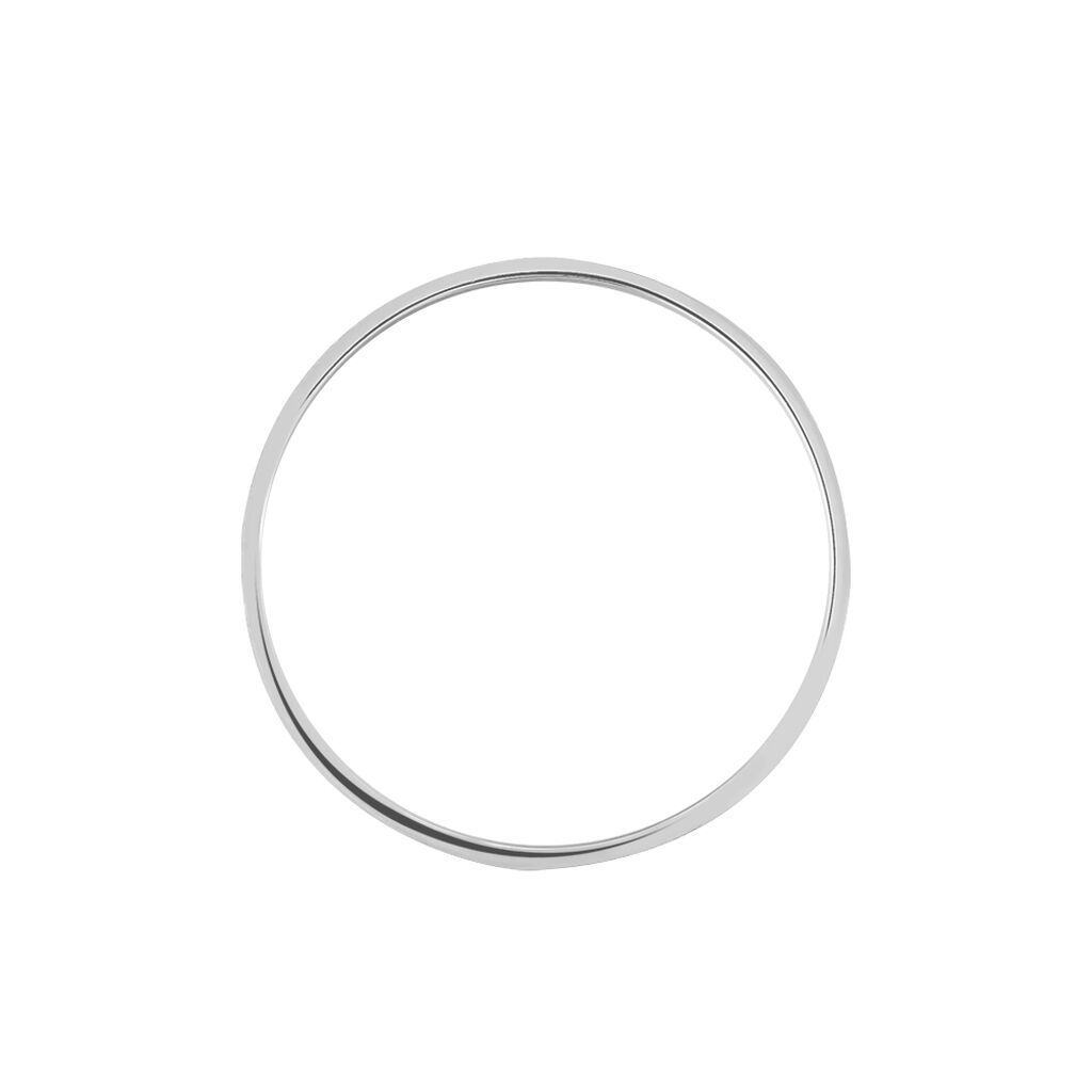 Alliance Palla Givree Ruban Plat Palladium Blanc - Alliances Homme | Histoire d’Or