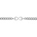 Bracelet Pao Argent Blanc - Bracelets Infini Femme | Histoire d’Or