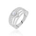 Bague Solitaire Iolente Argent Oxyde De Zirconium - Bagues solitaires Femme | Histoire d’Or
