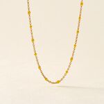 Collier Argent Dore Alize - Colliers fantaisie Femme | Histoire d&rsquo;Or