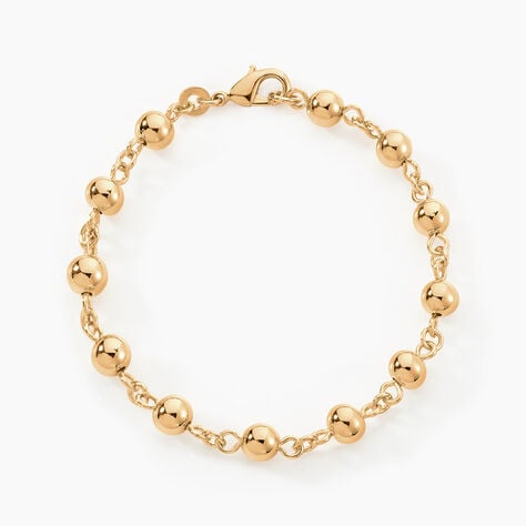 Bracelet Viperine Plaqué Or Jaune - Bracelets chaîne Femme | Histoire d’Or