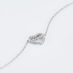Bracelet Delicata Argent Blanc Oxyde De Zirconium - F&ecirc;te des m&egrave;res Femme | Histoire d&rsquo;Or