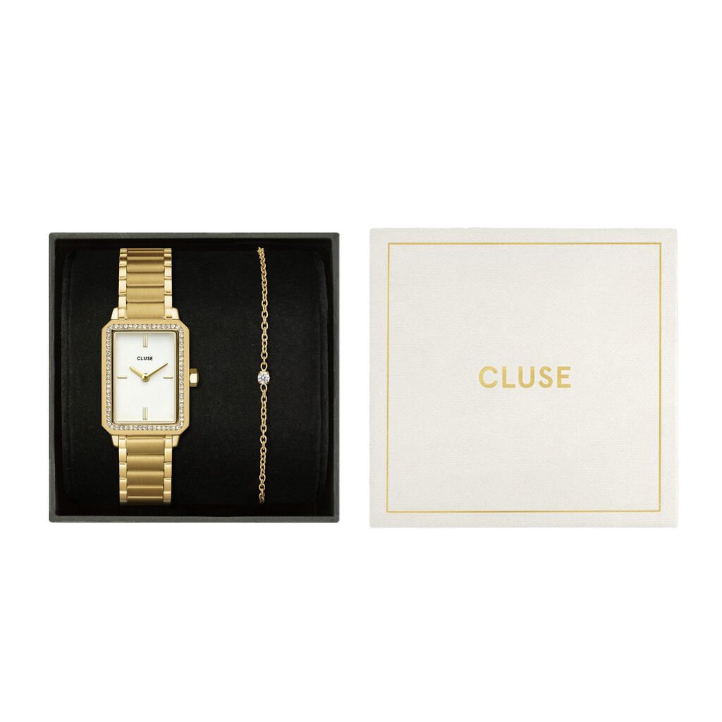 Coffret De Montre Cluse Fluette Blanc - Montres Femme | Histoire d’Or