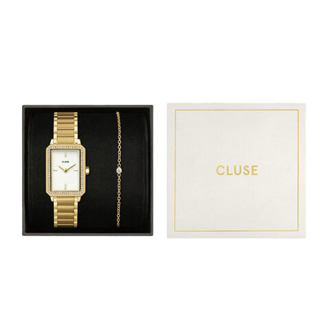 Coffret De Montre Cluse Fluette Blanc - Montres Femme | Histoire d’Or