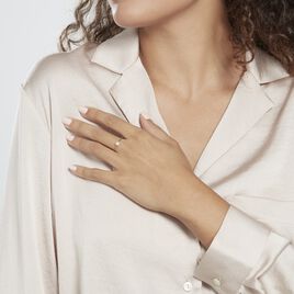 Solitaire Or Jaune Philys Oxyde De Zirconium - Bagues solitaires Femme | Histoire d’Or