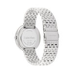 Montre Calvin Klein Twisted Bezel Gris - Id&eacute;es cadeaux Femme | Histoire d&rsquo;Or