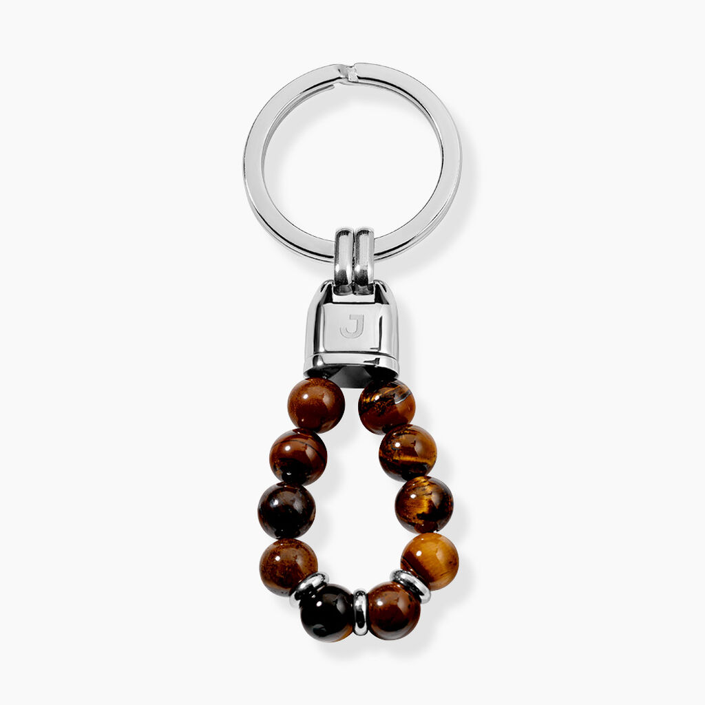 Porte Clefs Jourdan Acier Gris - Autres bijoux Homme | Histoire d&rsquo;Or