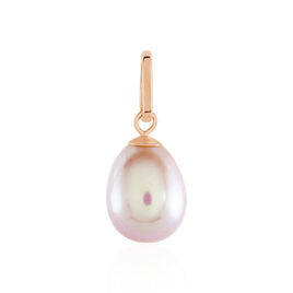 Pendentif Rose Or Rose Perle De Culture - Pendentifs Femme | Histoire d’Or