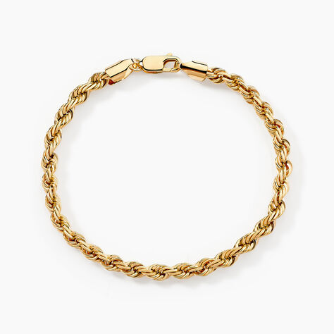 Bracelet Or Jaune Jerry - Bracelets chaîne Femme | Histoire d’Or