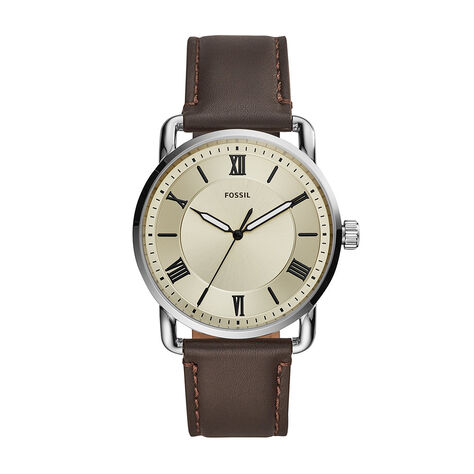 Montre Fossil Copeland Creme - Montres Homme | Histoire d’Or