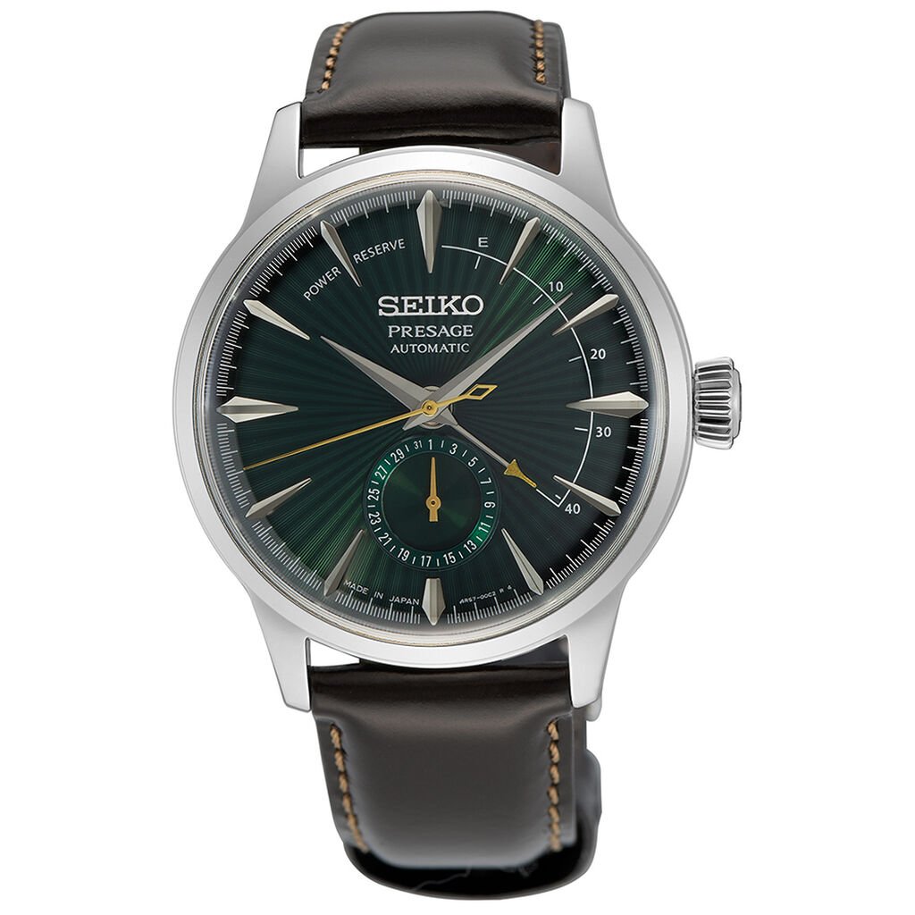Montre Seiko Presage Cocktail Vert - Montres Homme | Histoire d&rsquo;Or