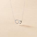 Collier Silana Or Blanc Diamant - Colliers Femme | Histoire d&rsquo;Or