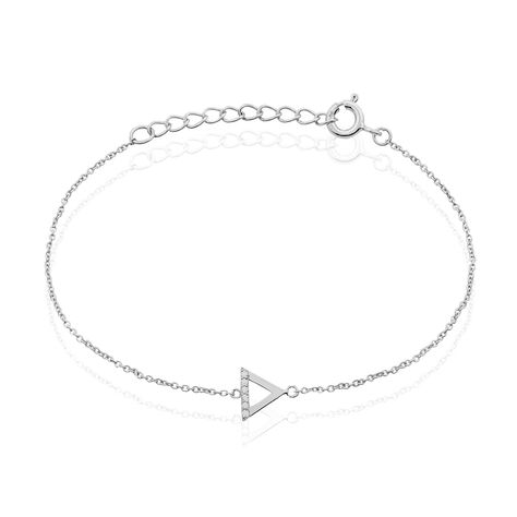 Bracelet Anna Argent Blanc Oxyde De Zirconium - Bracelets Femme | Histoire d’Or