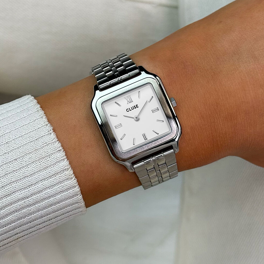 Montre Cluse Gracieuse Blanc - Montres Femme | Histoire d’Or