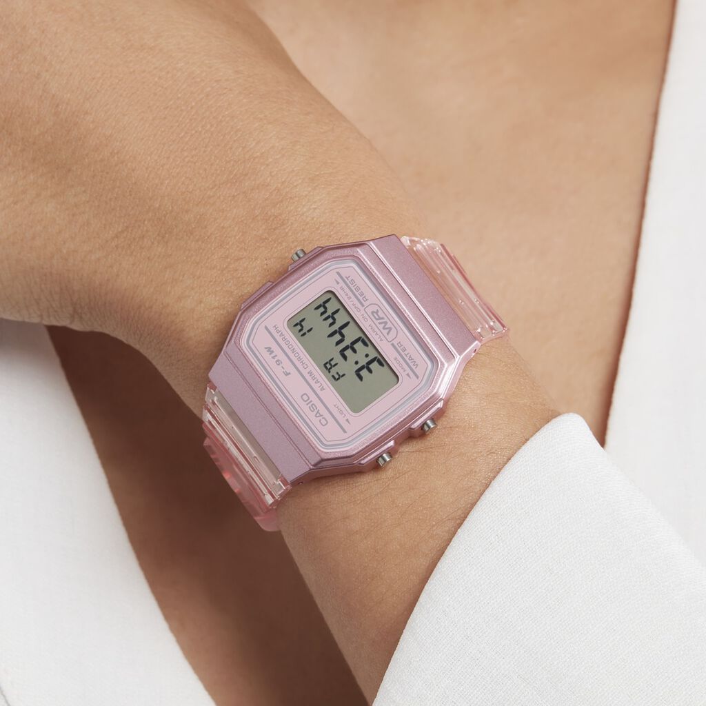 Montre Casio Collection Vintage Edgy Rose - Montres Femme | Histoire d’Or