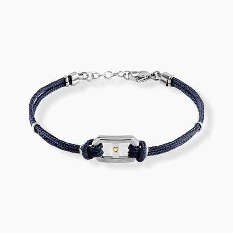 Bracelet Naturel Cordon Bleu - Bracelets cordon Homme | Histoire d&rsquo;Or