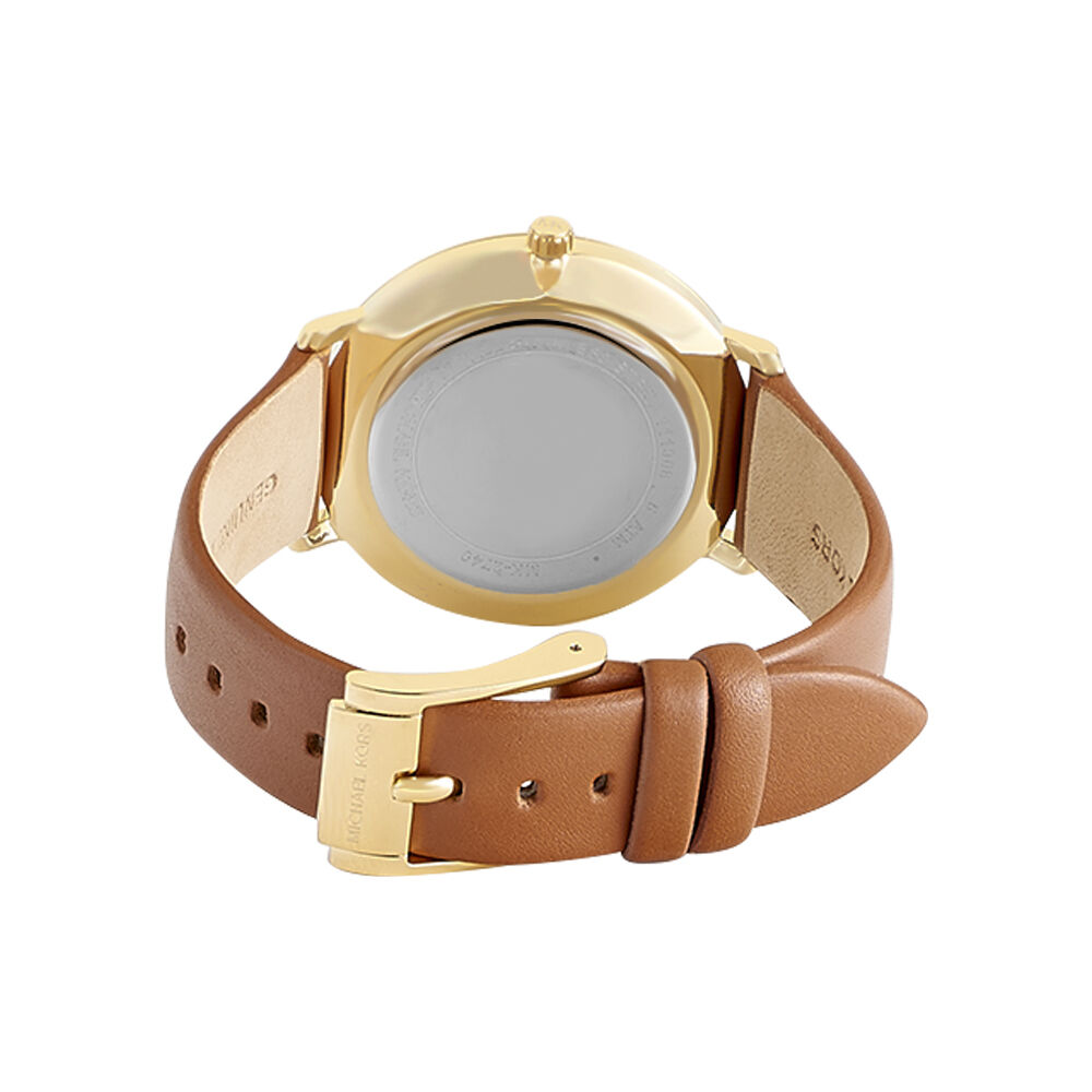 Montre michael on sale kors cuir