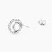 Boucles D'oreilles Puces Eliseum Argent Blanc Oxyde De Zirconium - Boucles d'oreilles fantaisie Femme | Histoire d’Or