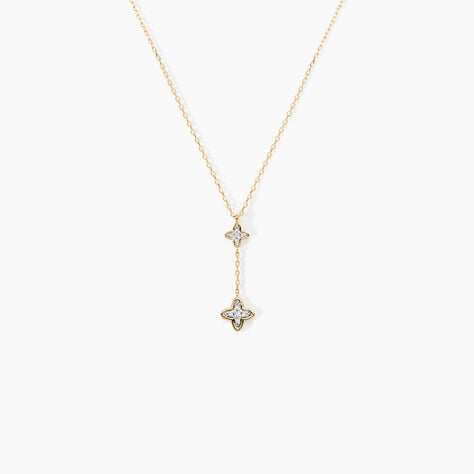 Collier Delicatesse Or Jaune Diamant - Colliers Femme | Histoire d&rsquo;Or