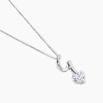 Collier Amayes Argent Blanc Oxyde De Zirconium - F&ecirc;te des m&egrave;res Femme | Histoire d&rsquo;Or