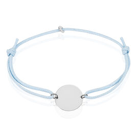 Bracelet Helenia Pastille Gravable Or Blanc - Bracelets Naissance Enfant | Histoire d’Or