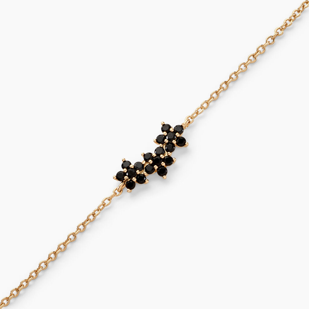 Bracelet Midnight Royalty Plaqué Or Jaune Oxyde De Zirconium - Bracelets Femme | Histoire d’Or