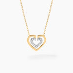 Collier Love Is In The Air Or Jaune Oxyde De Zirconium - Colliers Femme | Histoire d&rsquo;Or