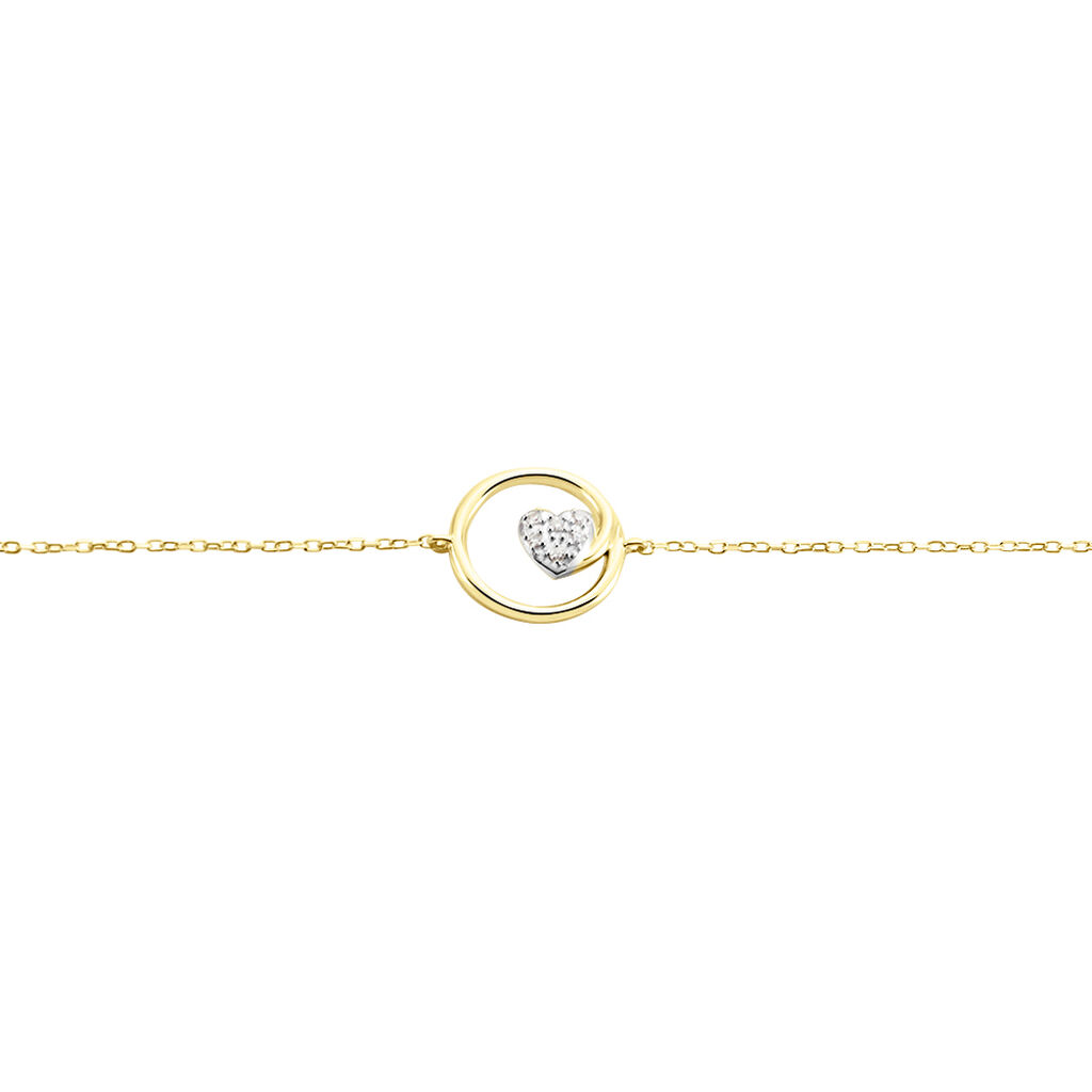 Bracelet Or Jaune Theda Diamants - Bracelets Femme | Histoire d’Or