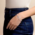 Bracelet Lao Argent Blanc - Bracelets Femme | Histoire d&rsquo;Or