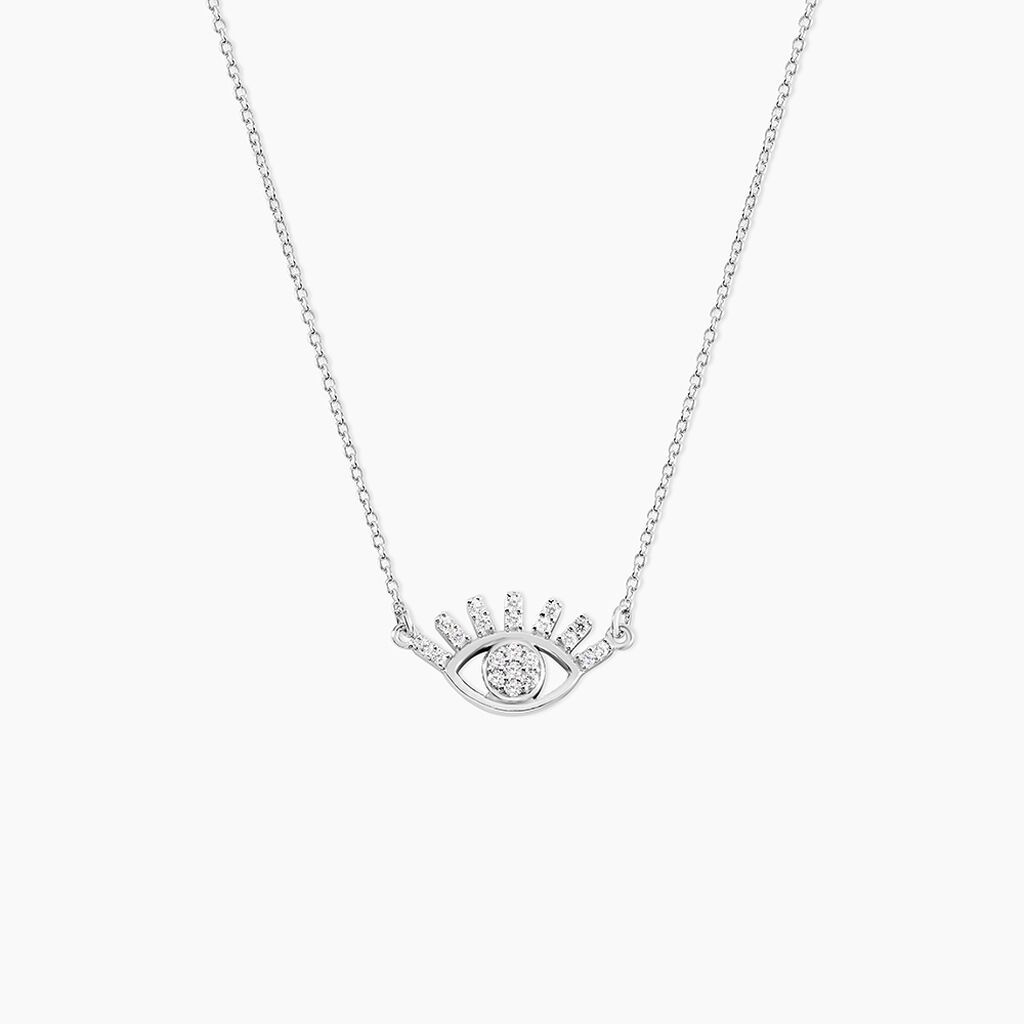Collier Pauwel Argent Oxyde - Colliers fantaisie Femme | Histoire d’Or