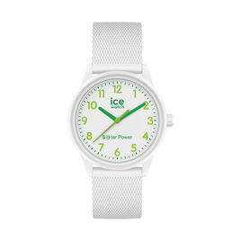 Montre Ice Watch Solar Power Blanc - Montres Famille | Histoire d’Or