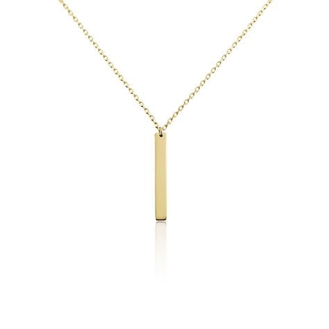 Collier Plaqué Or Jaune Bobby - Colliers fantaisie Homme | Histoire d’Or